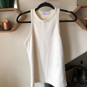 James Street Razor Tank- Cream